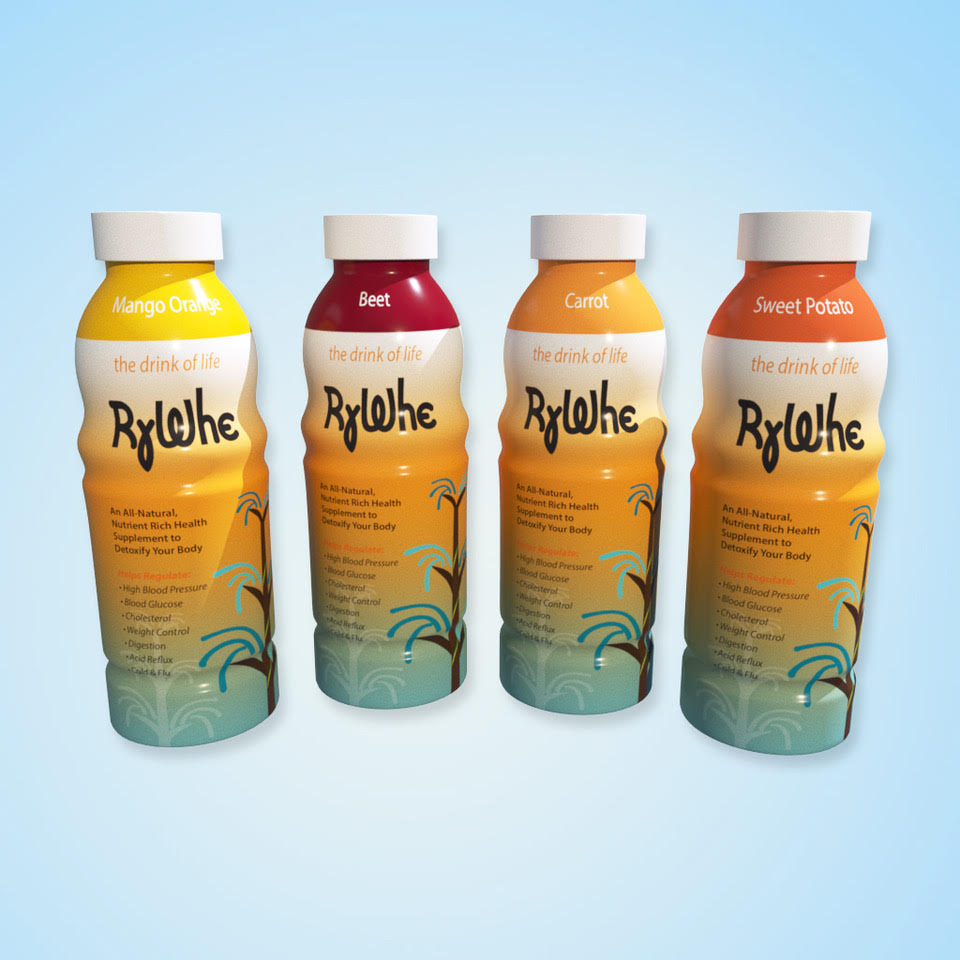 Different Flavors of RhyWhe Drink