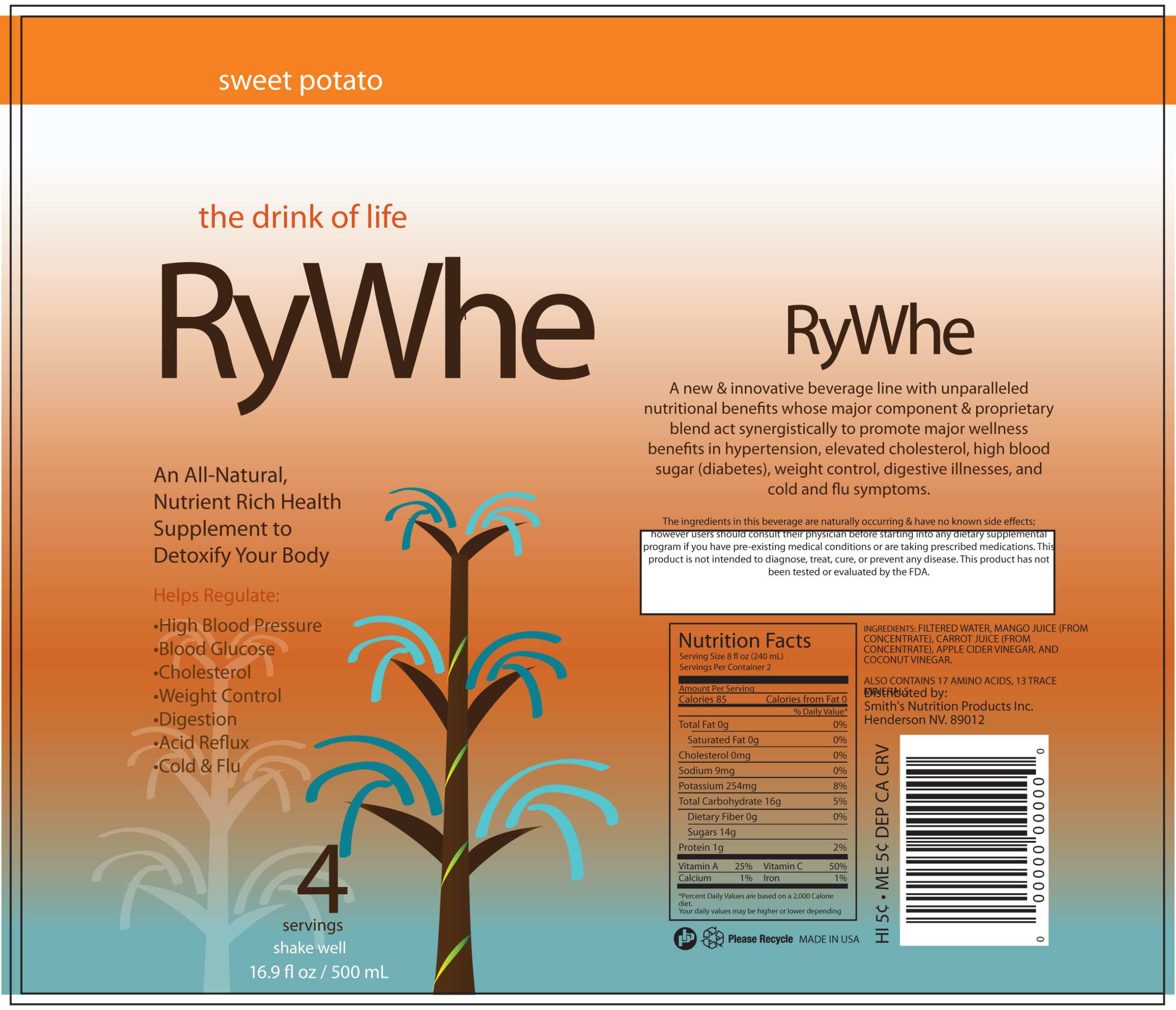 RyWhe the Drink of life